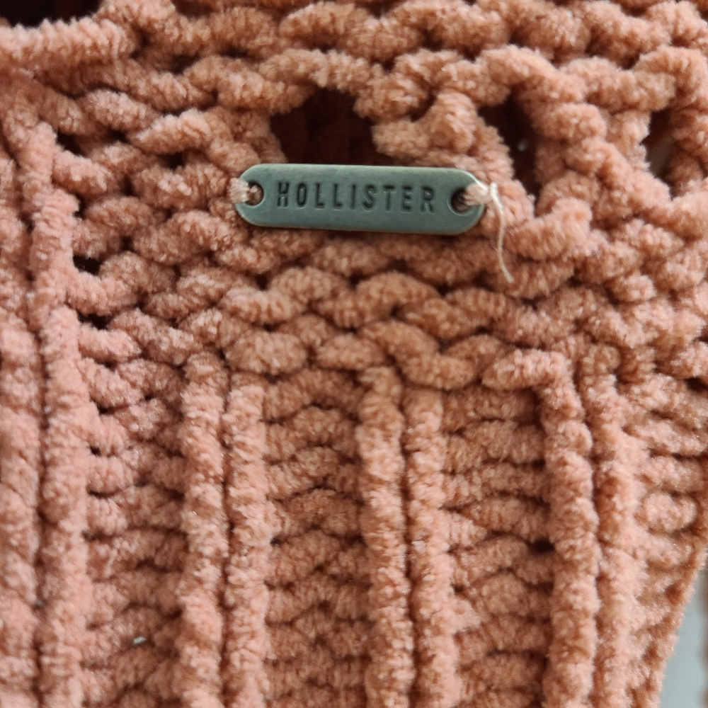 Hollister Pink nude knit sweater size S - Picture 11 of 11